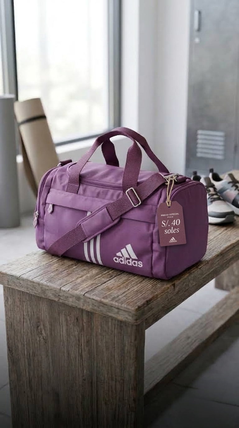 Mochila para deportes morada